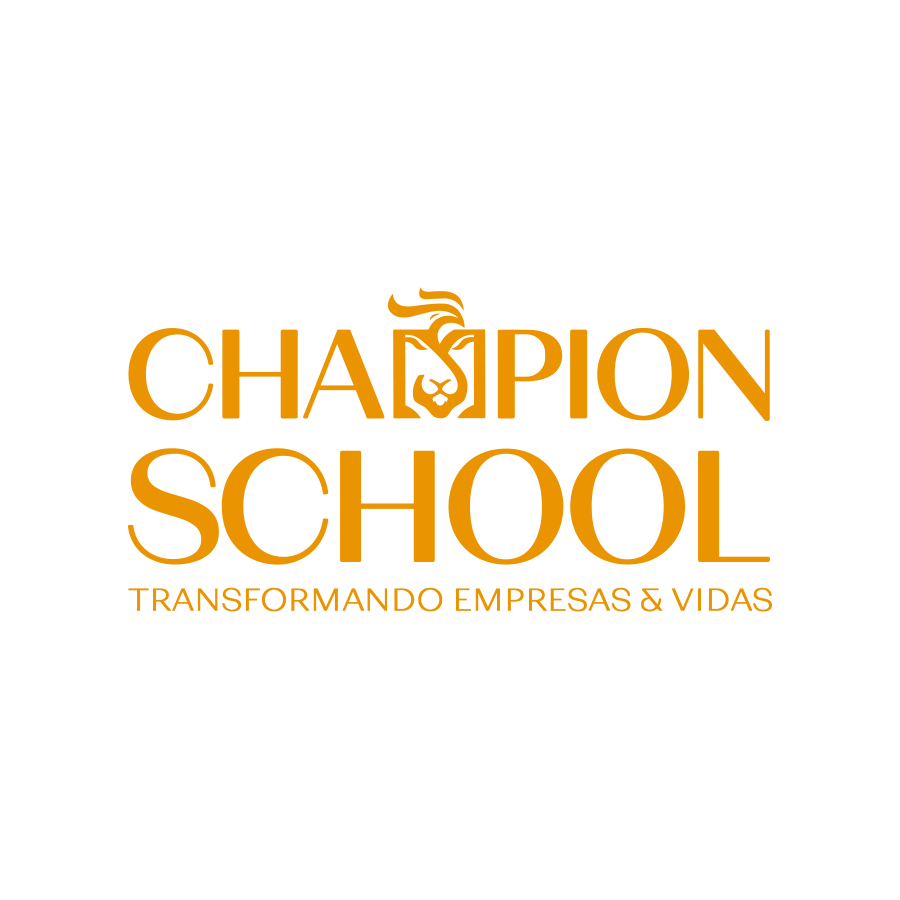 champion school logo amarela